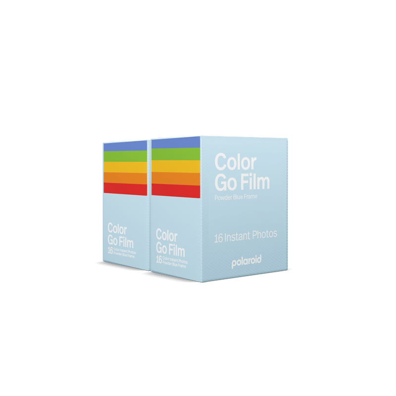 Polaroid Go Color Film Double Pack – Powder Blue Frame x2