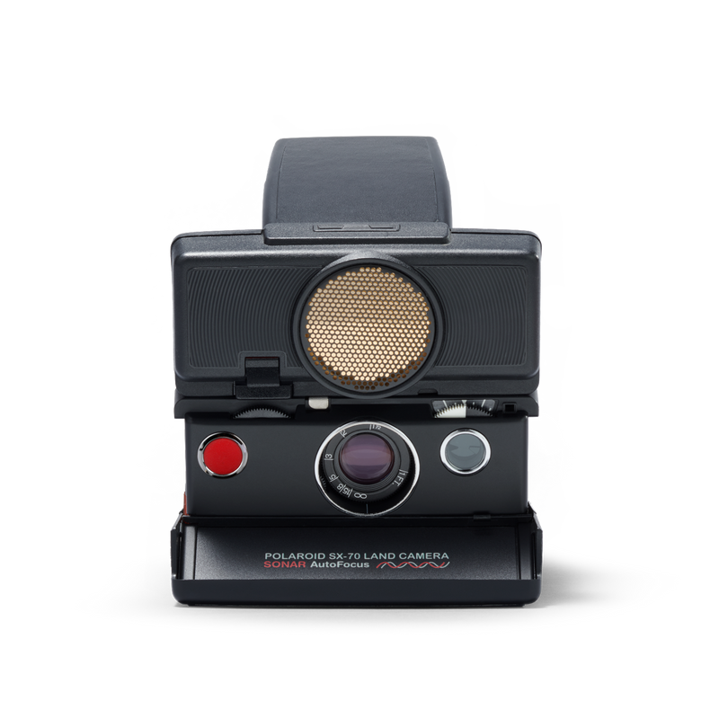 Polaroid SX-70 Autofocus Instant Camera with flashbar